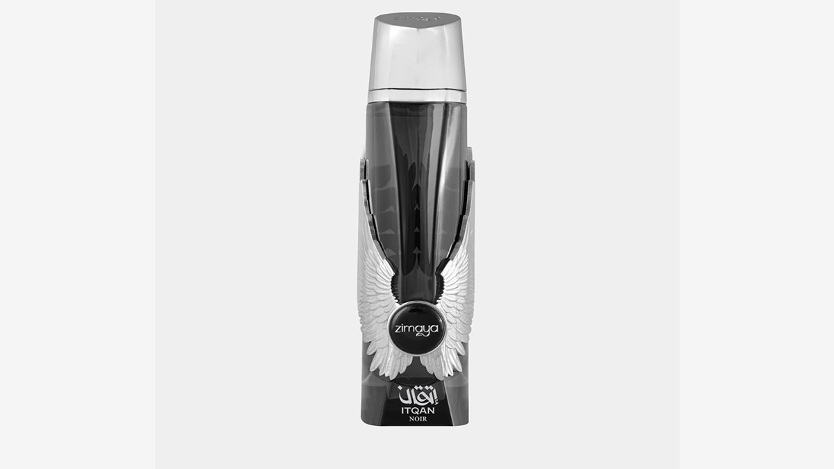 Afnan Zimaya Itqan Noir perfume bottle