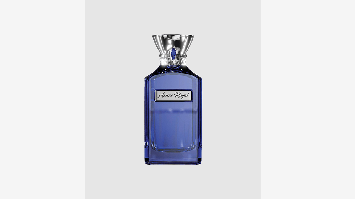 Ahmed Al Maghribi Azure Royal blue bottle